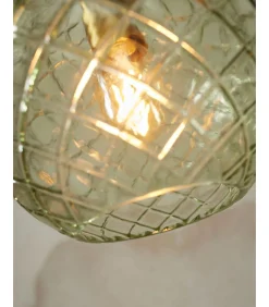 Discount Hanglamp Venice - Groen - Ø22cm Hanglampen