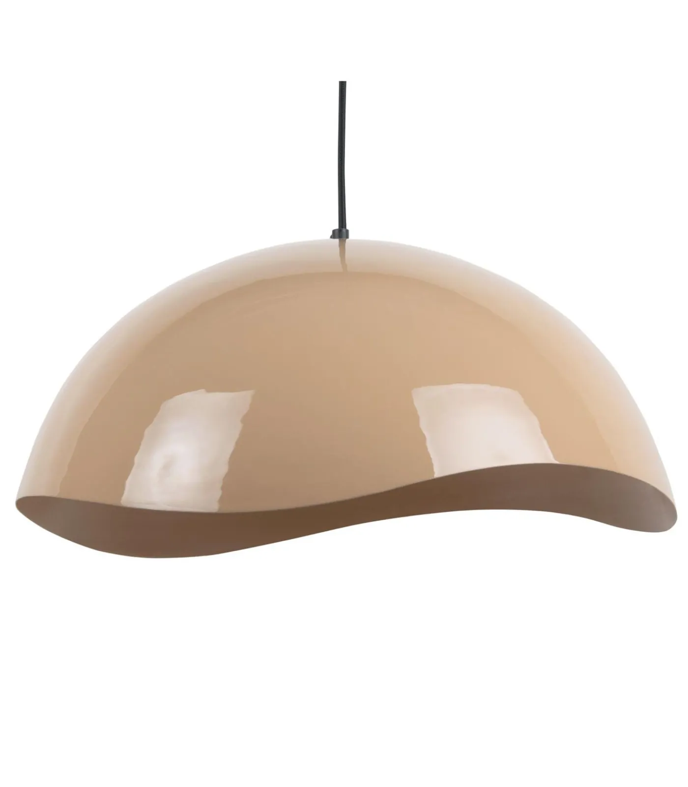 Online Hanglamp Waved - Bruin - Ø50cm Hanglampen