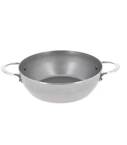 Hapjespan - met 2 handvaten - Mineral B - ø 24 cm / 2.5 liter - zonder anti-aanbaklaag Potten & Pannen