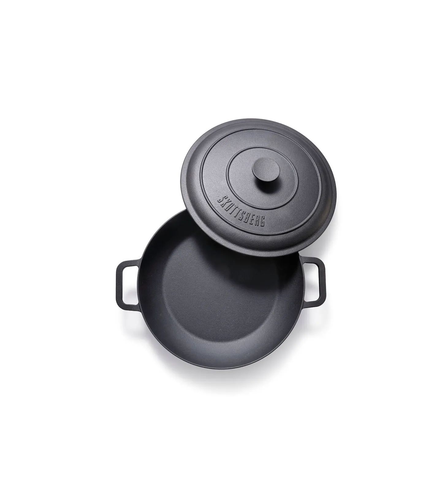Outlet Hapjespan Gietijzer 31.5 cm Cast Iron - alle warmtebronnen - Inductie Potten & Pannen