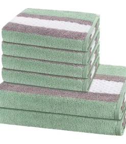 Discount Harmony - 6-delige handdoeken set Badset