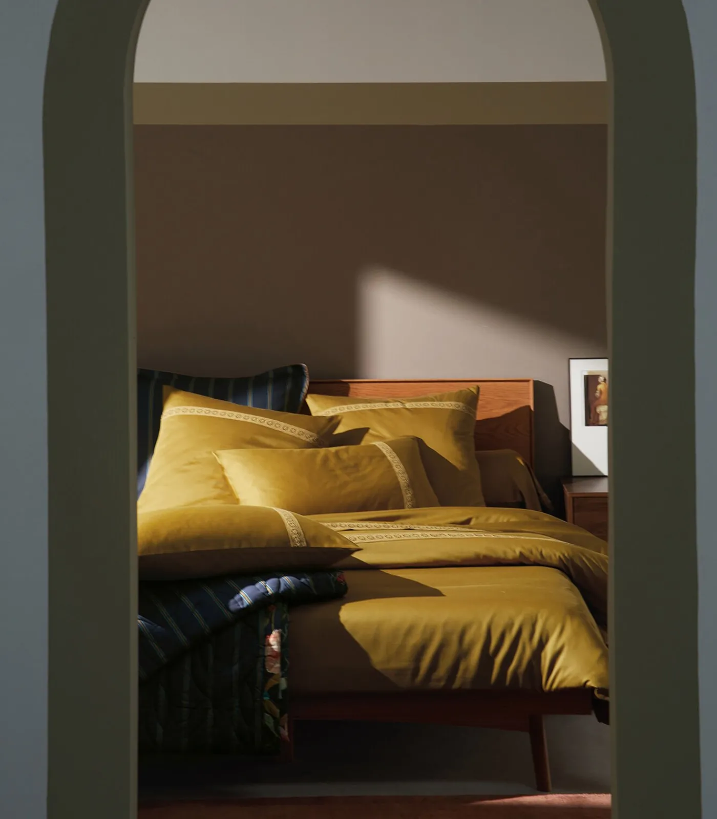 Outlet HERITAGE Ambre - Laken Satijn katoen Lakens