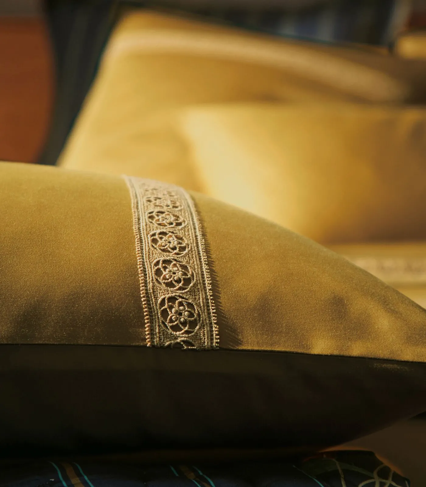 Outlet HERITAGE Ambre - Laken Satijn katoen Lakens