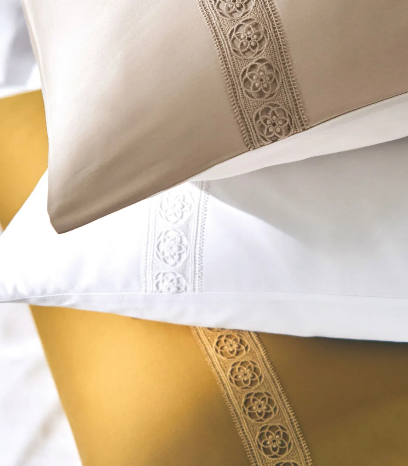 Outlet HERITAGE Chanvre - Kussensloop Satijn katoen Kussenslopen