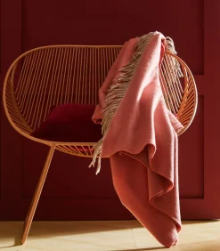 HIMALAYA bois de rose - Plaid Kasjmier Bedspreien