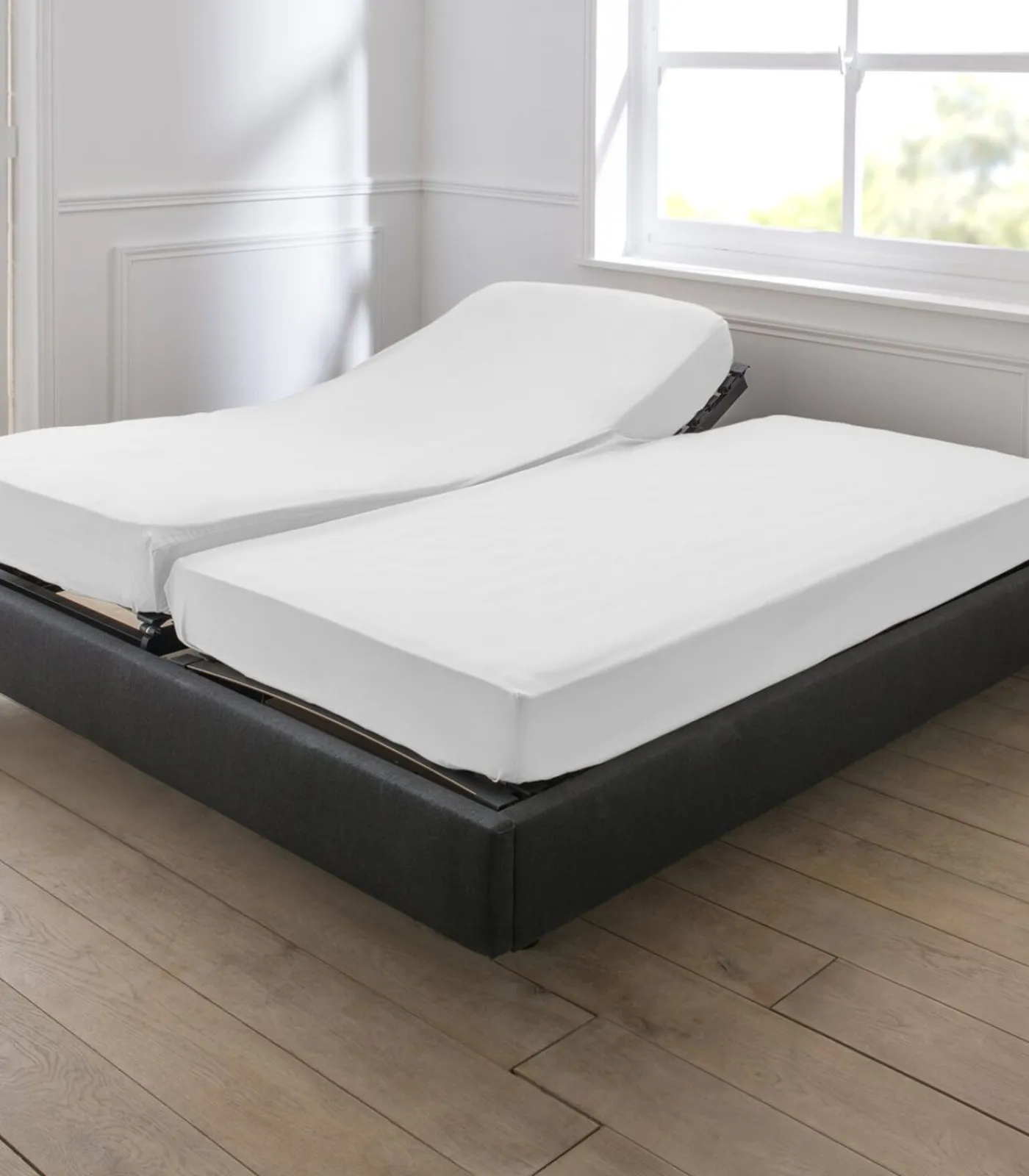 Best HoesLaken | DUO Vexin · Blanc Hoeslakens