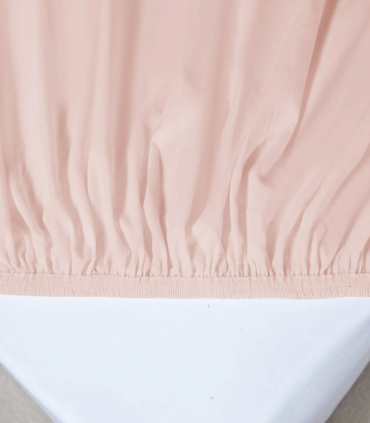 Hoeslaken 2 personen Extra 200x200 cm Lichtroze Hoeslakens