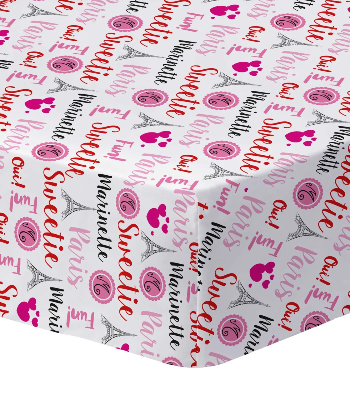 Online Hoeslaken bedrukt 100% katoen, HEROINE Hoeslakens