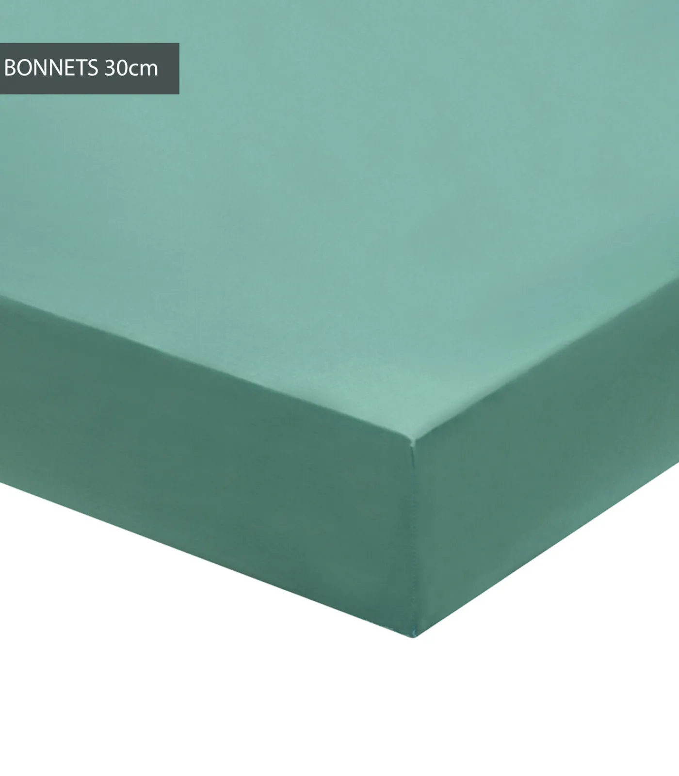 Online Hoeslaken Bleu canard - Perkaal Katoen Hoeslakens