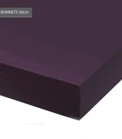 Clearance Hoeslaken cassis - Satijn katoen Hoeslakens