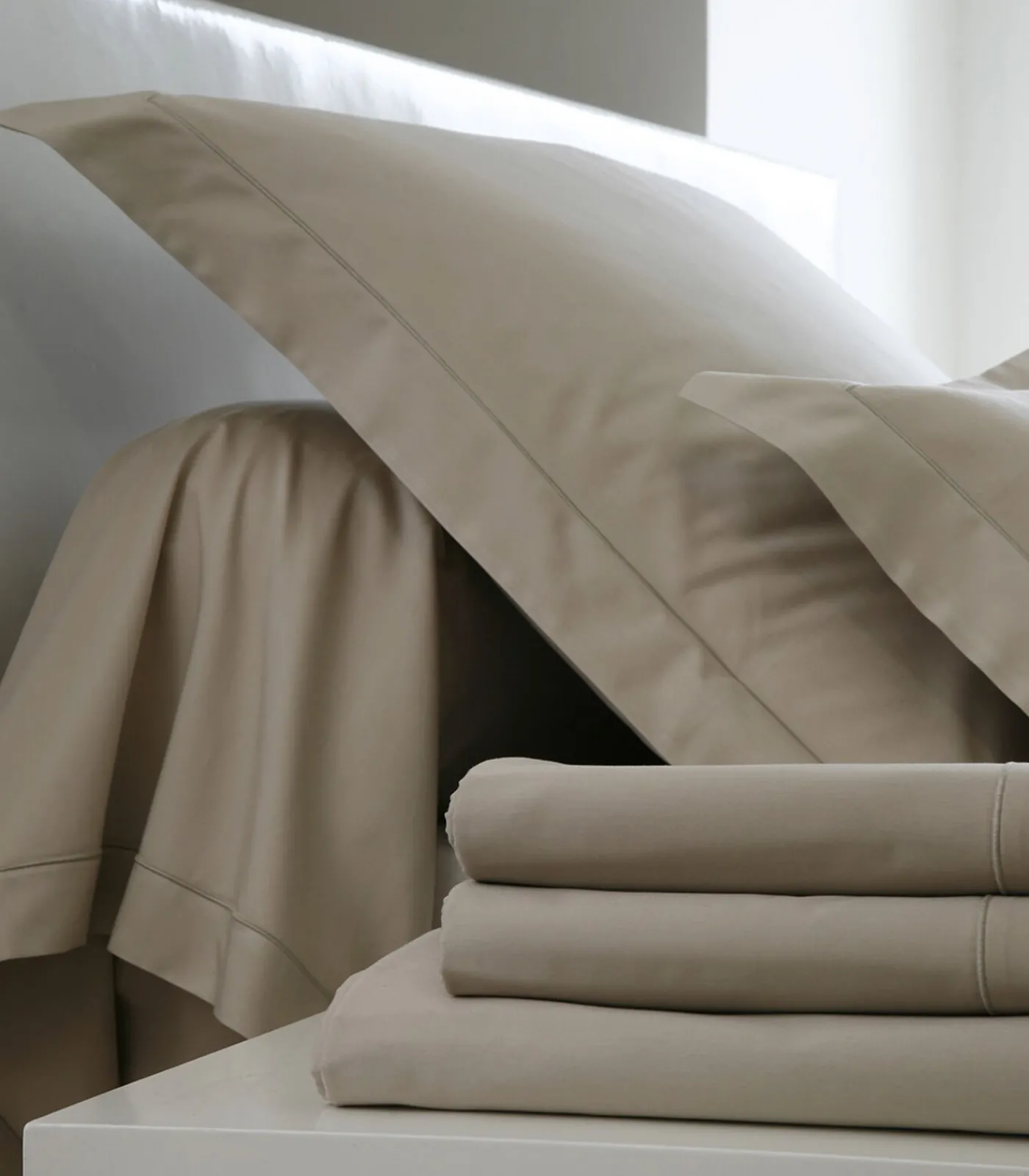 Hoeslaken chanvre - Perkaal Katoen Hoeslakens