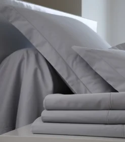 Online Hoeslaken métal - Satijn katoen Hoeslakens