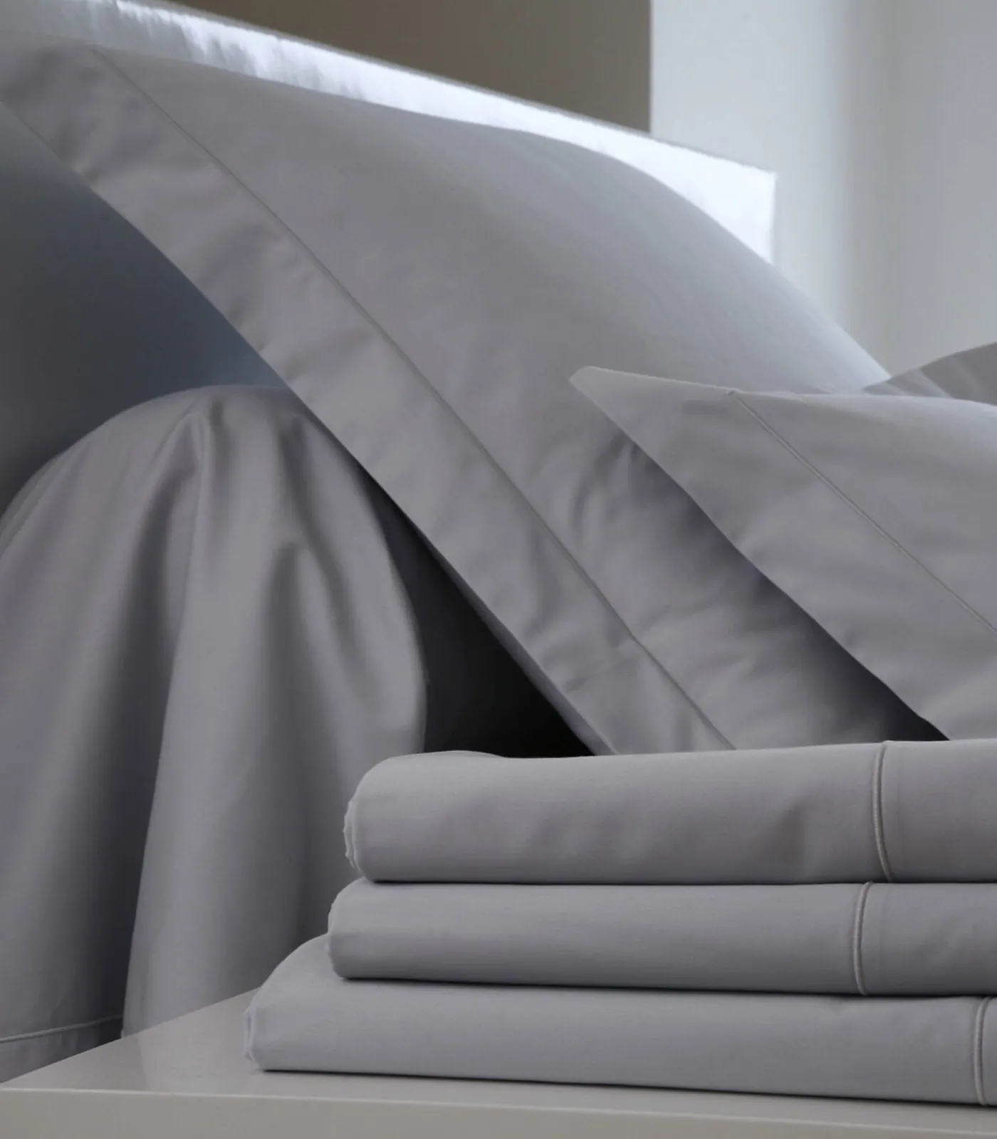 Online Hoeslaken métal - Satijn katoen Hoeslakens