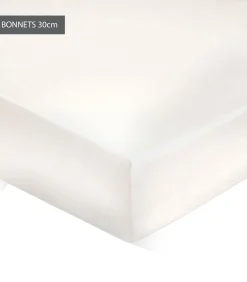 Best Hoeslaken naturel - Satijn katoen Hoeslakens