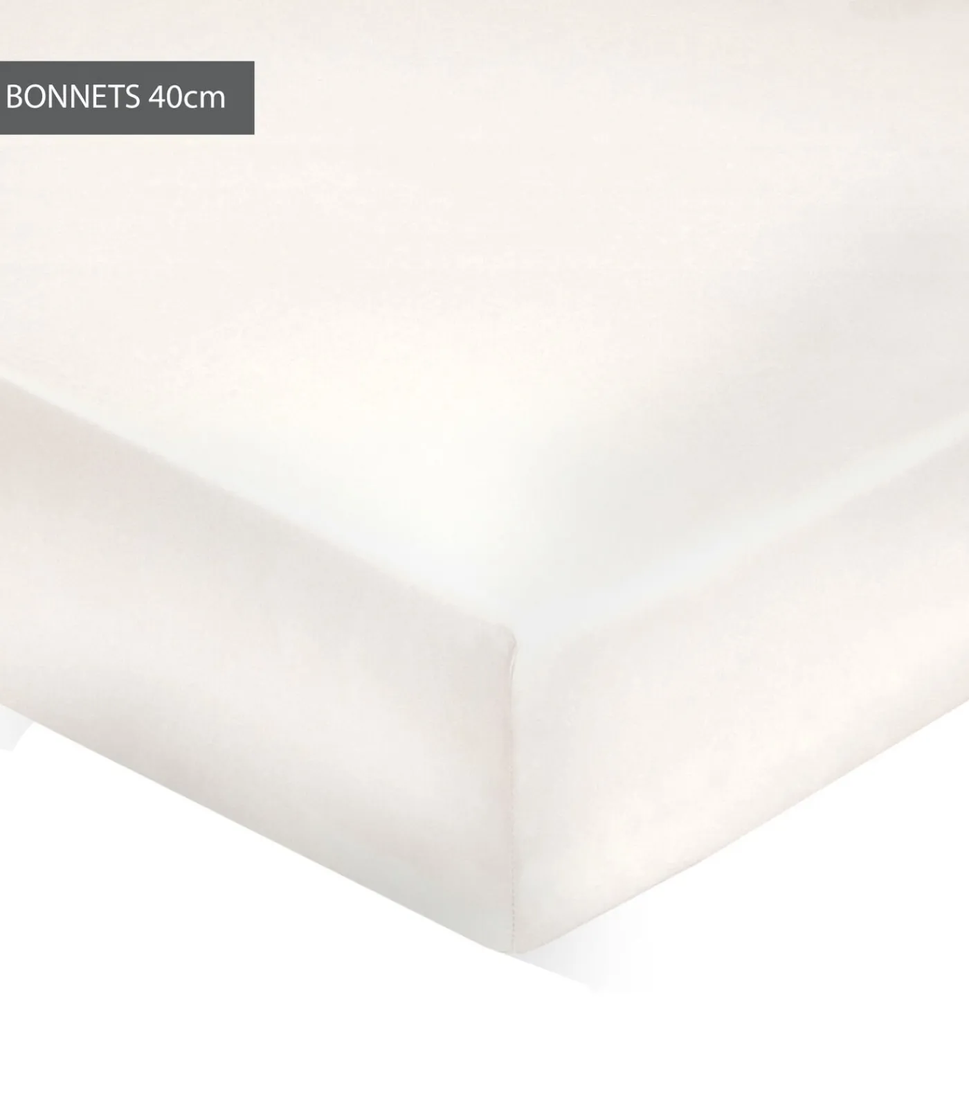 Best Hoeslaken naturel - Satijn katoen Hoeslakens