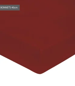 Outlet Hoeslaken rouge - Satijn katoen Hoeslakens