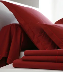 Best Hoeslaken rubis - Perkaal Katoen Hoeslakens