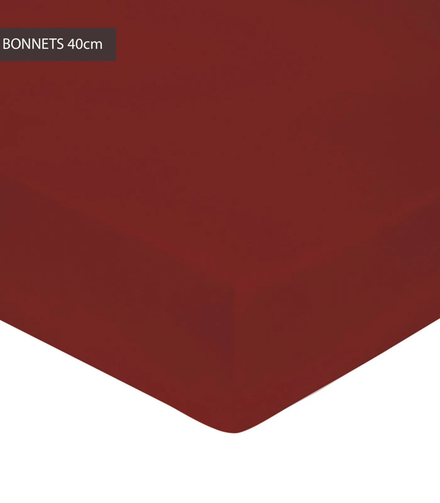 Hoeslaken rubis - Perkaal Katoen Hoeslakens