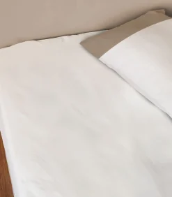 Sale Hoeslaken van perkaal biokatoen, PLISSÉ TENDANCE Hoeslakens