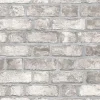 Discount Homestyle Behang Brick Wall grijs en gebroken wit Decoratie