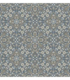 Clearance Homestyle Behang Portugese Tiles bruin en blauw Decoratie