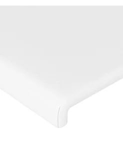 Discount Hoofdbord 80x5x78/88 cm kunstleer wit Bedden