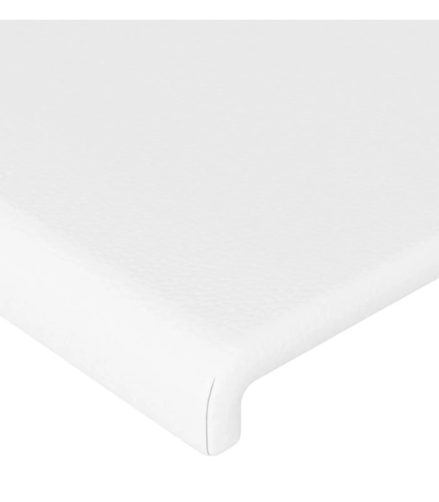 Discount Hoofdbord 80x5x78/88 cm kunstleer wit Bedden