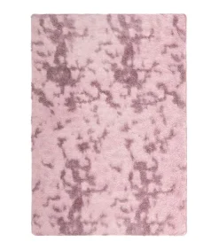 Hoogpolig vloerkleed NAVARRA 240x340 cm polyester stoffig roze Tapijten
