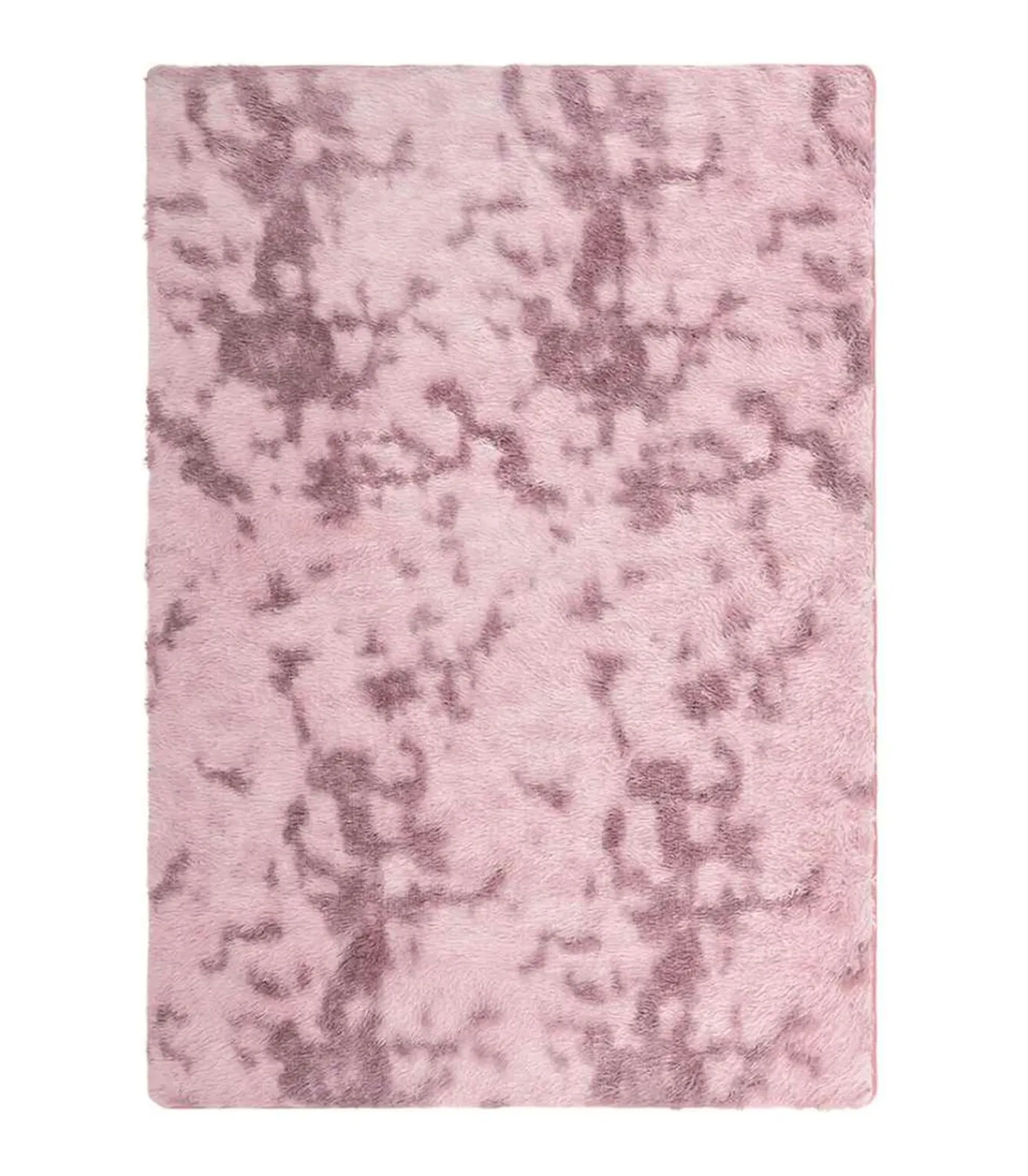 Hoogpolig vloerkleed NAVARRA 240x340 cm polyester stoffig roze Tapijten