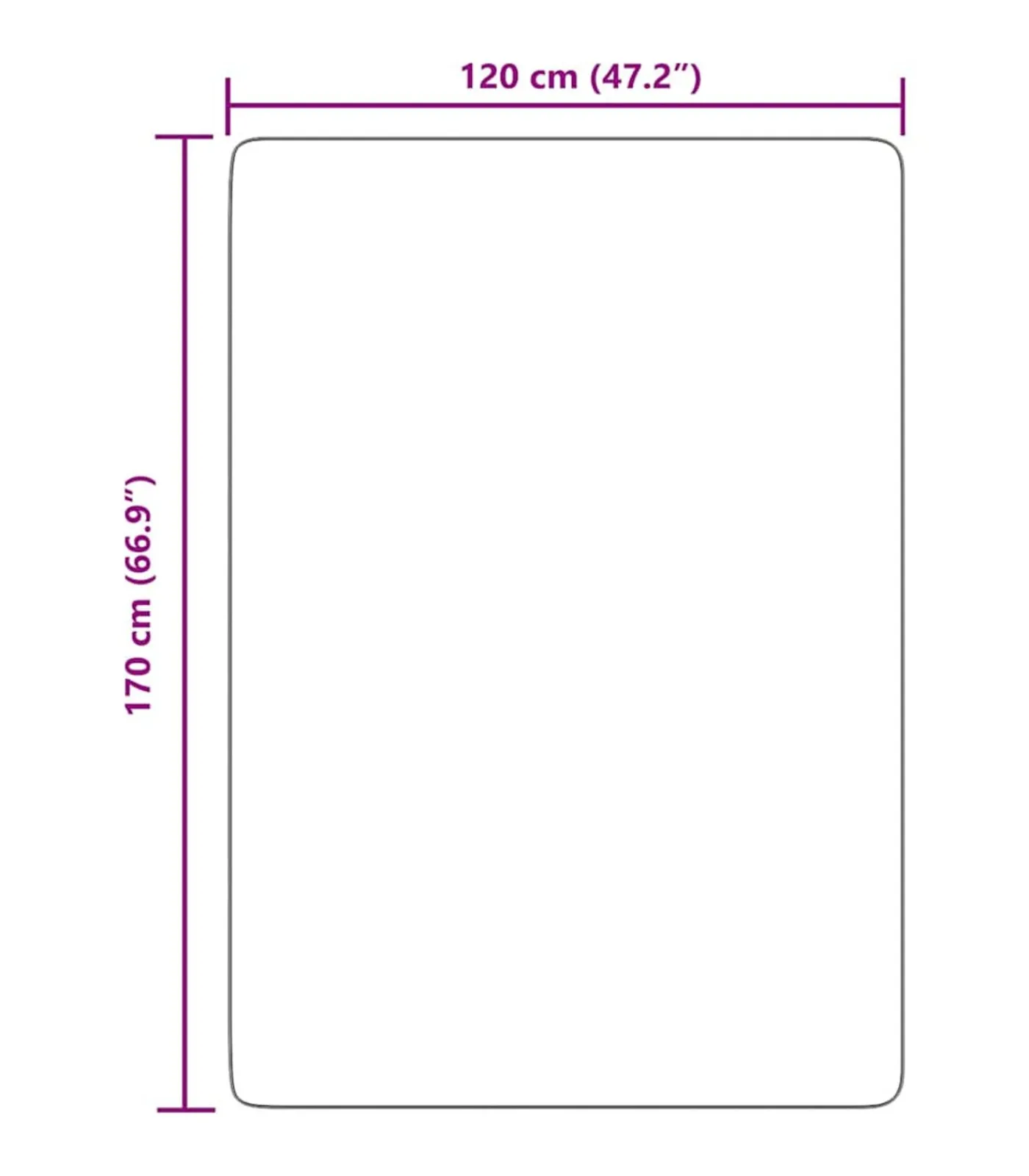 Outlet Hoogpolig vloerkleed NAVARRA 120x170 cm polyester zilvergrijs Tapijten