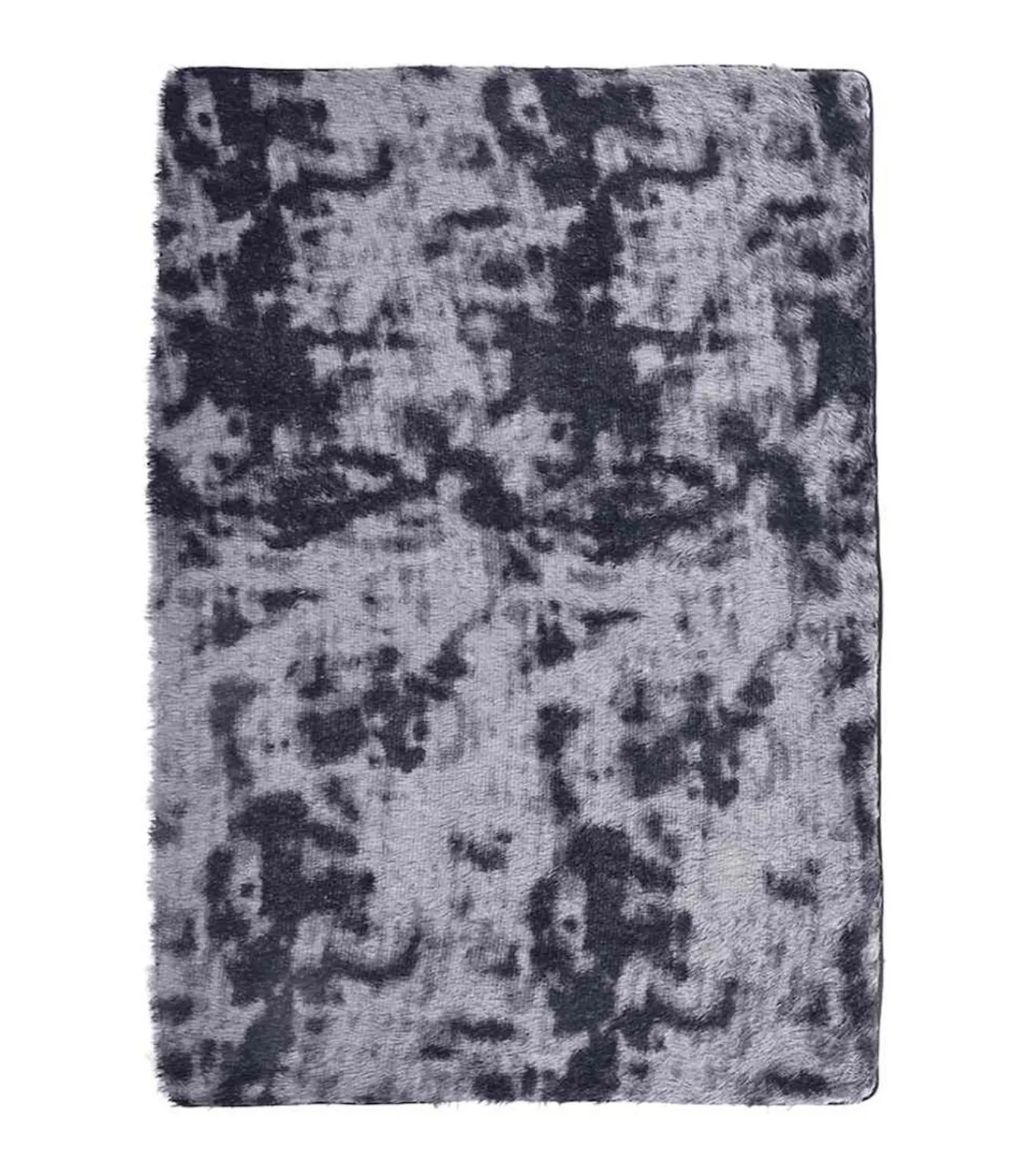 New Hoogpolig vloerkleed NAVARRA 160x230 cm polyester donkergrijs Tapijten