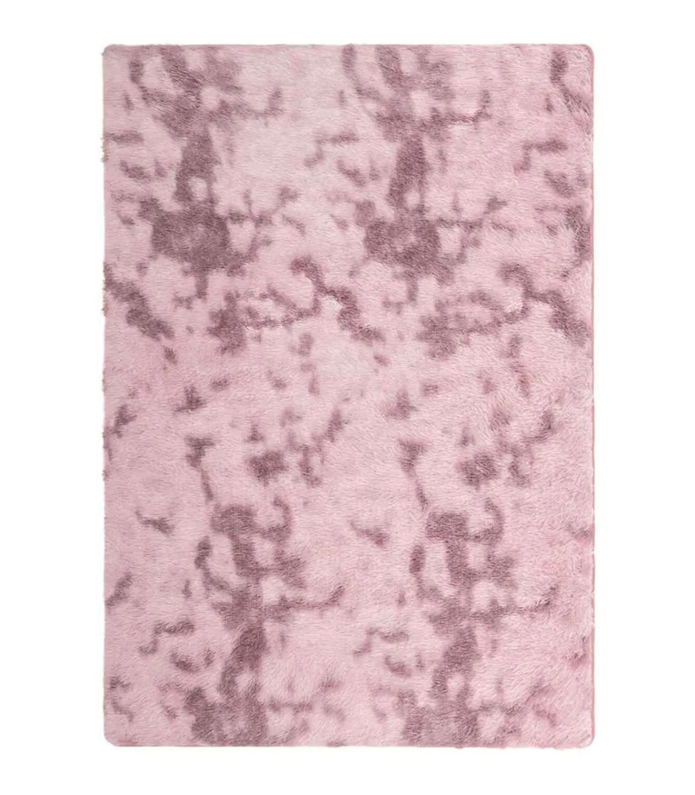 Discount Hoogpolig vloerkleed NAVARRA 120x170 cm polyester stoffig roze Tapijten