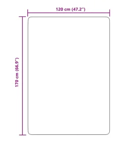 Discount Hoogpolig vloerkleed NAVARRA 120x170 cm polyester stoffig roze Tapijten