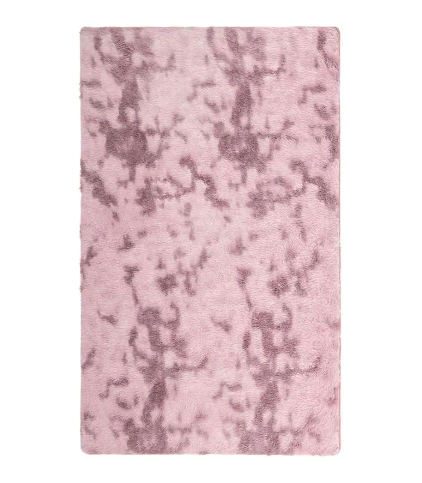 Discount Hoogpolig vloerkleed NAVARRA 80x150 cm polyester stoffig roze Tapijten