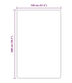 Discount Hoogpolig vloerkleed NAVARRA 130x200 cm polyester stoffig roze Tapijten