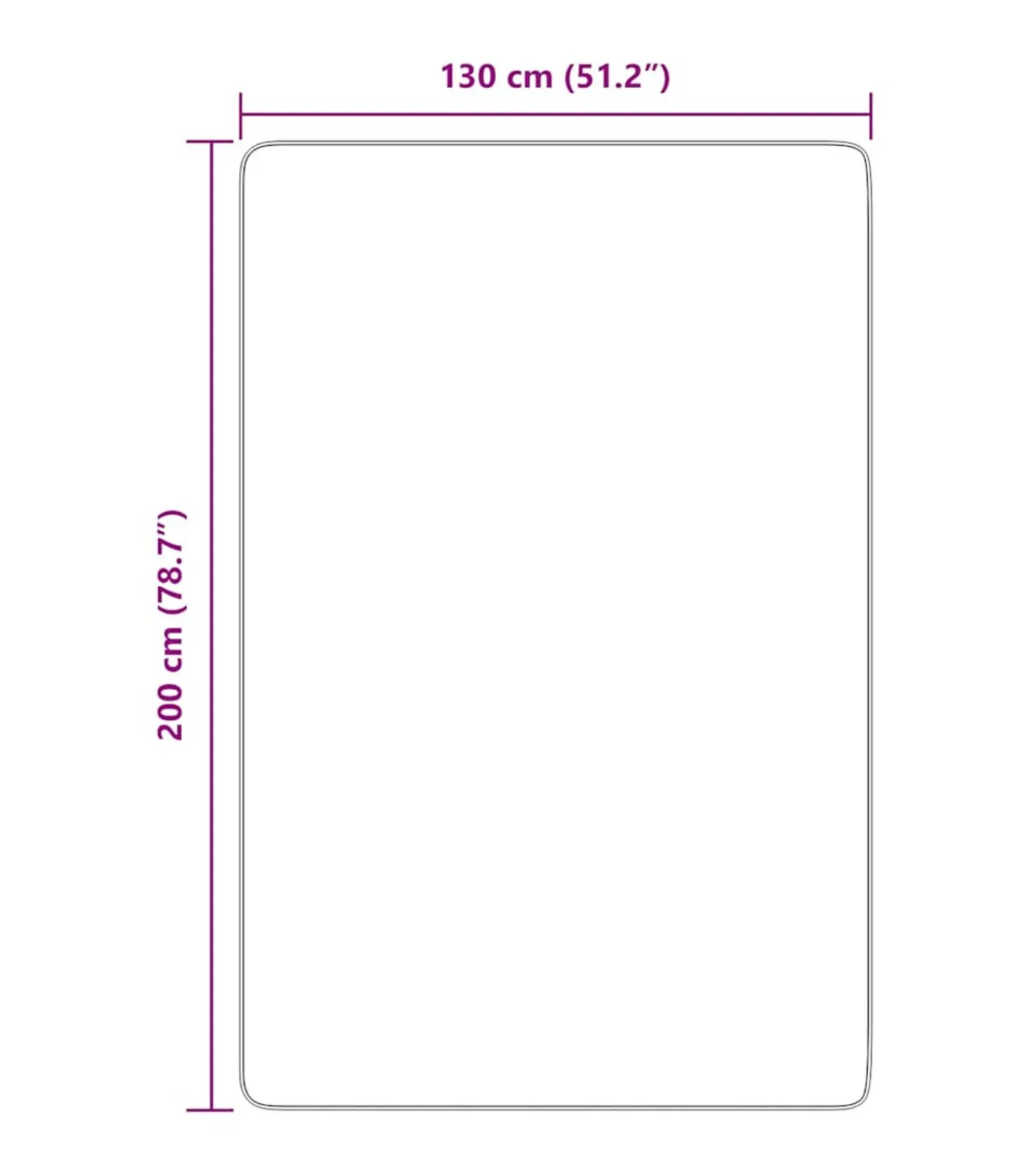 Discount Hoogpolig vloerkleed NAVARRA 130x200 cm polyester stoffig roze Tapijten