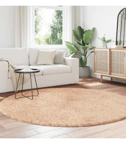 Discount Hoogpolig vloerkleed NAVARRA 200x200 cm polyester Tapijten