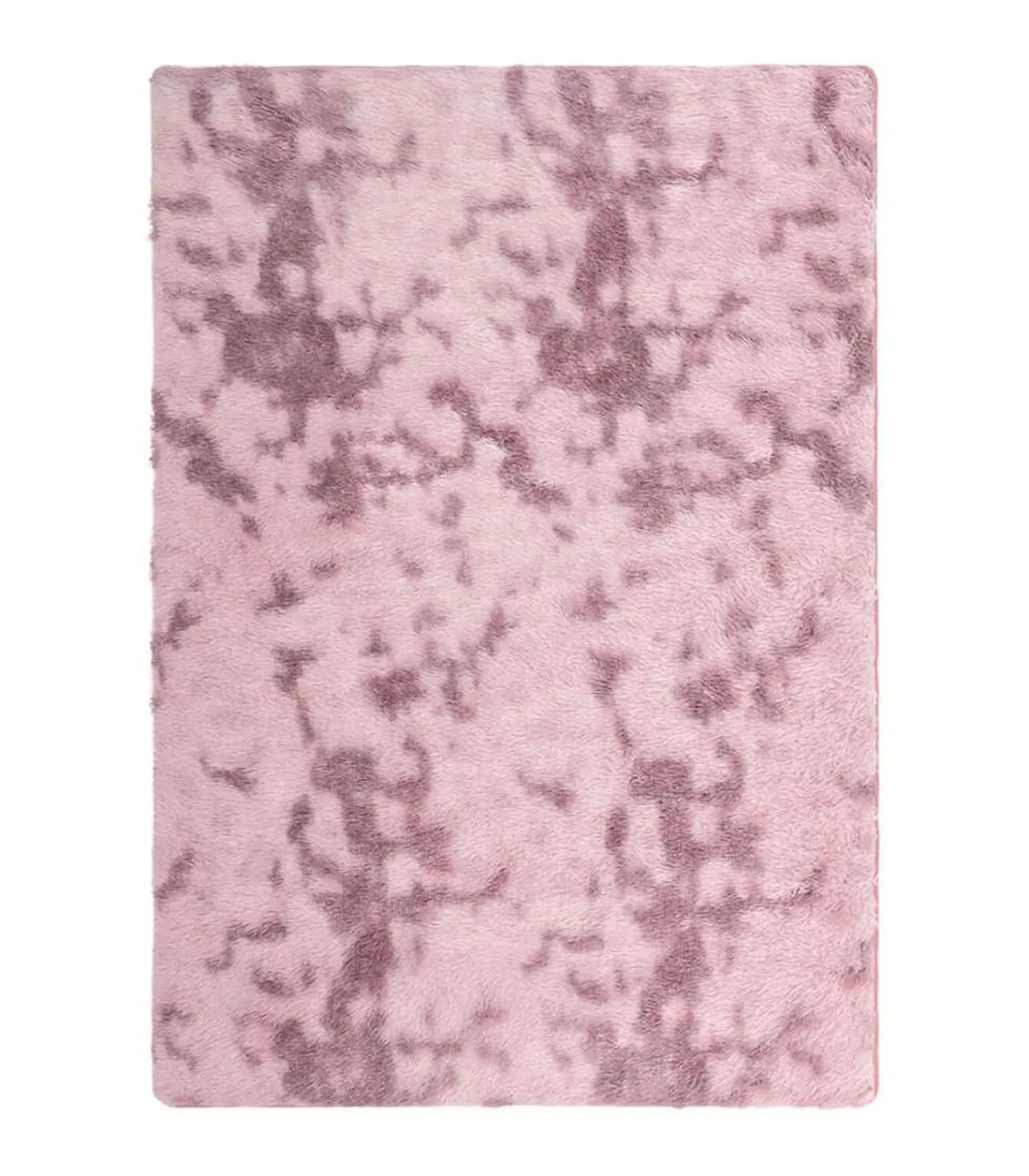 Online Hoogpolig vloerkleed NAVARRA 160x230 cm polyester stoffig roze Tapijten