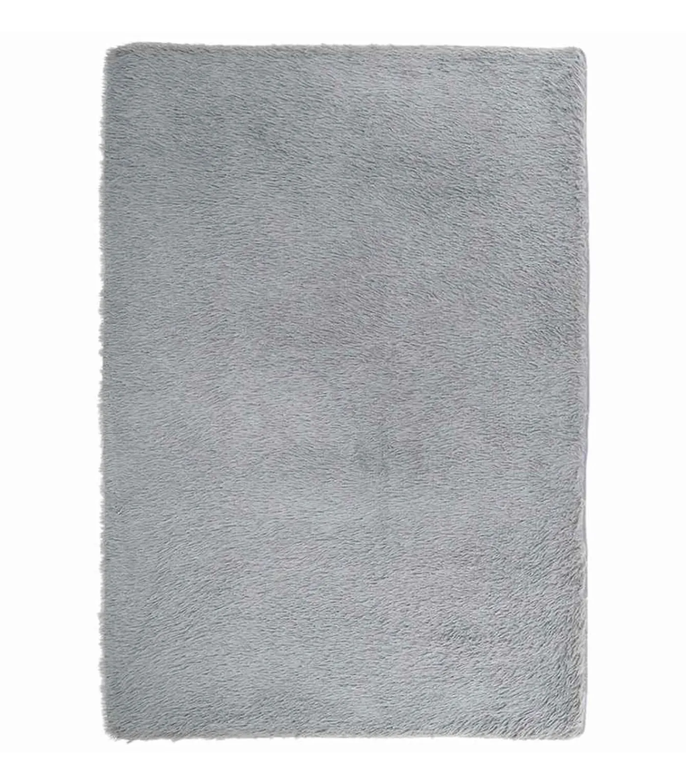 Best Hoogpolig vloerkleed NAVARRA 160x230 cm polyester lichtgrijs Tapijten