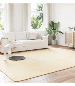 Hot Hoogpolig vloerkleed NAVARRA 240x340 cm polyester crèmekleurig Tapijten