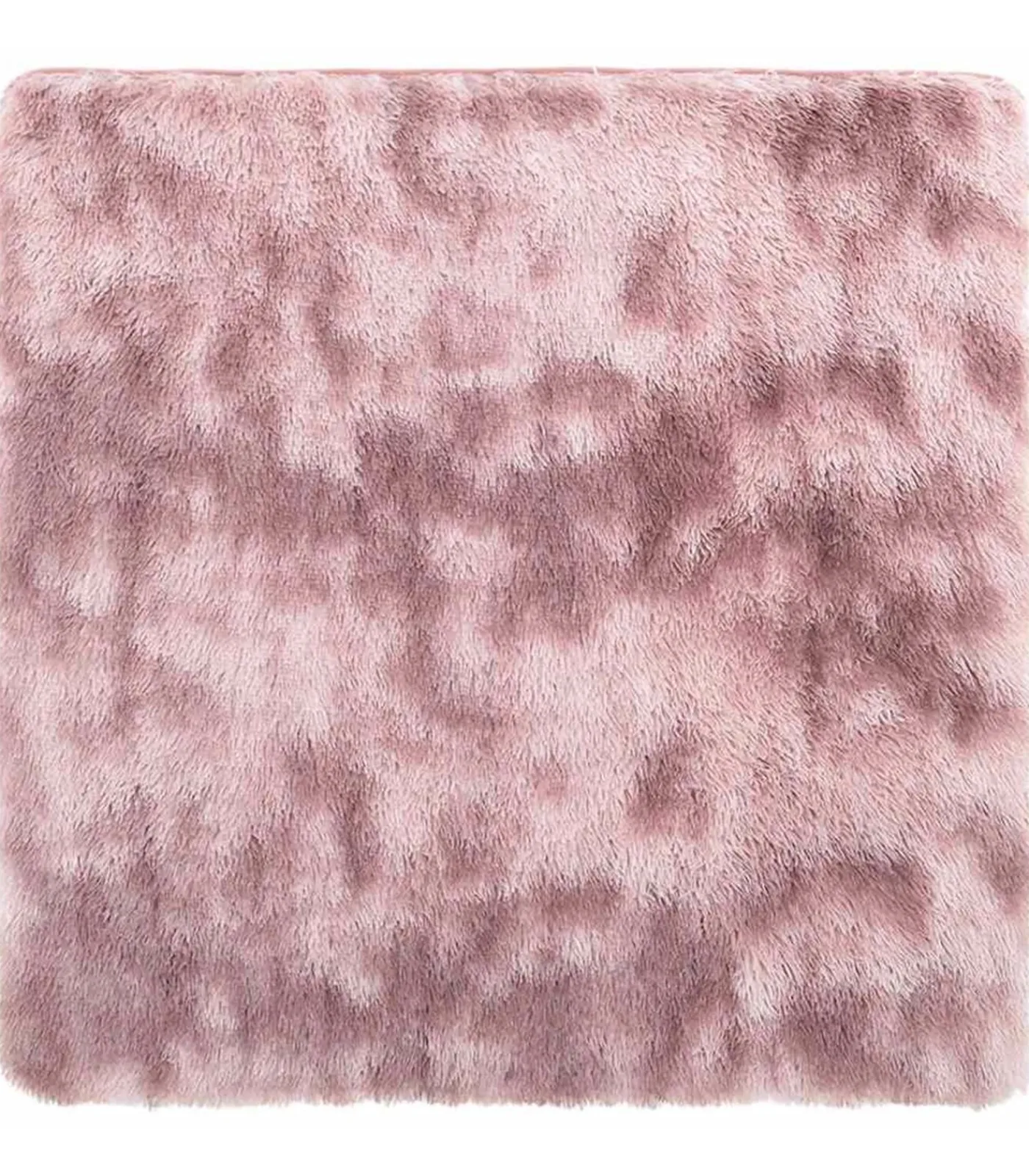 Hot Hoogpolig vloerkleed NAVARRA 160x160 cm polyester stoffig roze Tapijten