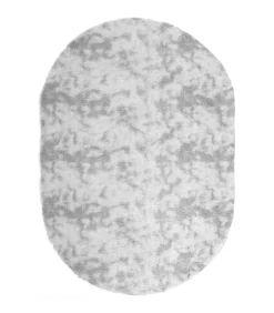 Best Hoogpolig vloerkleed NAVARRA 300x200 cm polyester zilvergrijs Tapijten