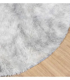 Best Hoogpolig vloerkleed NAVARRA 300x200 cm polyester zilvergrijs Tapijten