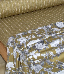 Discount IMPERIAL Olive - Laken Satijn katoen Lakens