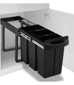 Hot Inbouwprullenbak uittrekbaar soft-close 36 L Manden En Bakken