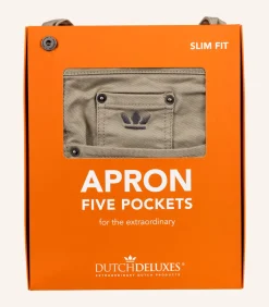 Outlet Indigo jeans BBQ of keukenschort 5 zakken Keuken- & Tafellinnen