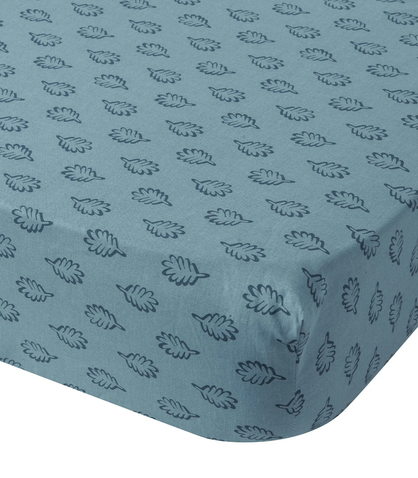 Sale Iris - Hoeslaken van bamboe met print Hoeslakens