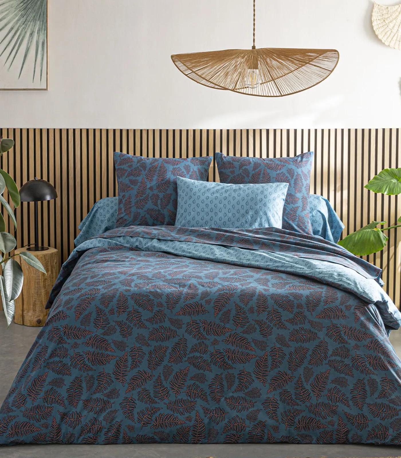 Outlet Iris - Laken van bamboe met print Lakens