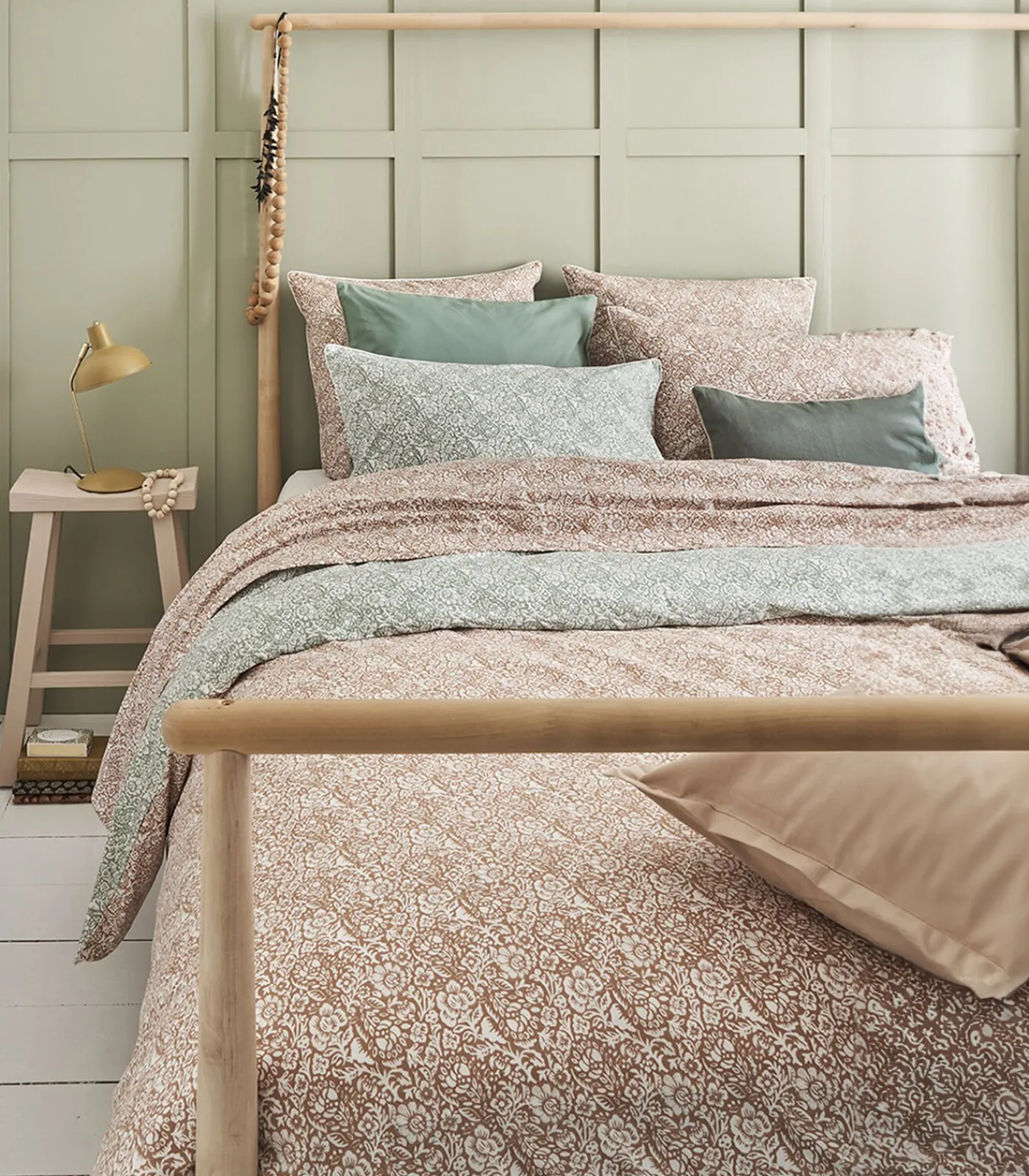 Hot Jaipur - Effen kussensloop in katoen perkal Kussenslopen