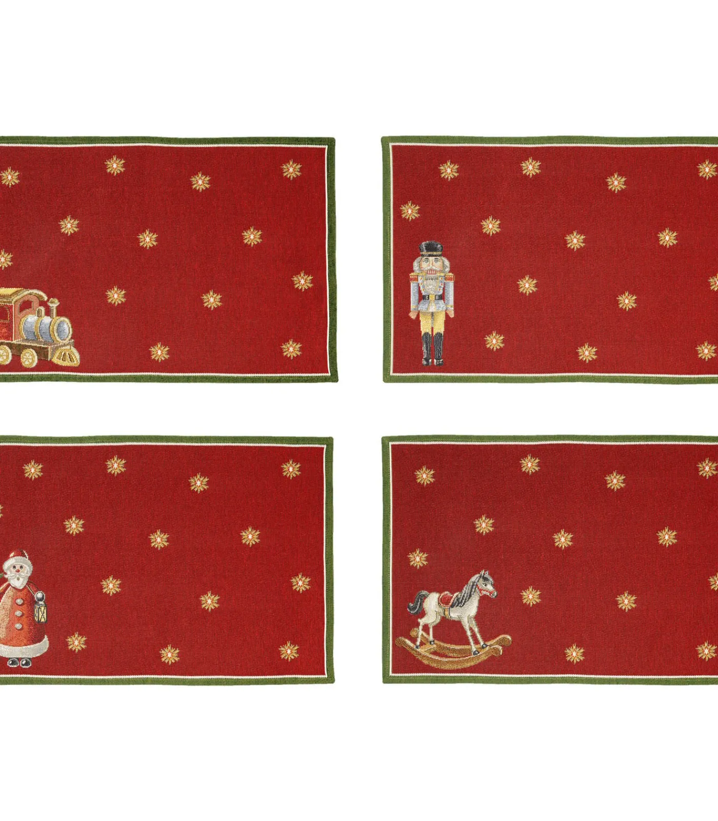 Outlet Jubileum placematset, 4-dlg. Toy's Delight Keuken- & Tafellinnen